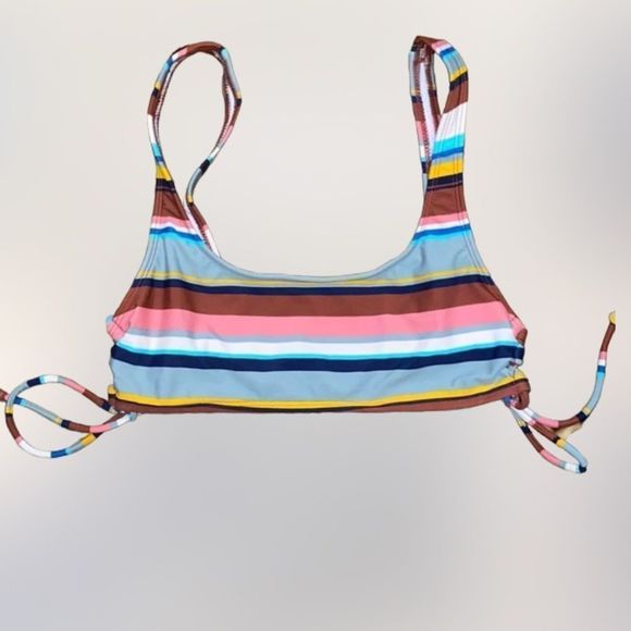 No Boundaries Other - NWOT Striped bikini top size med